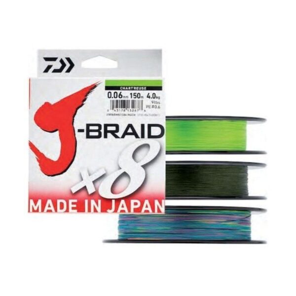 hilo-trenzado-daiwa-j-braid-x8-300-metros-verde-oscuro