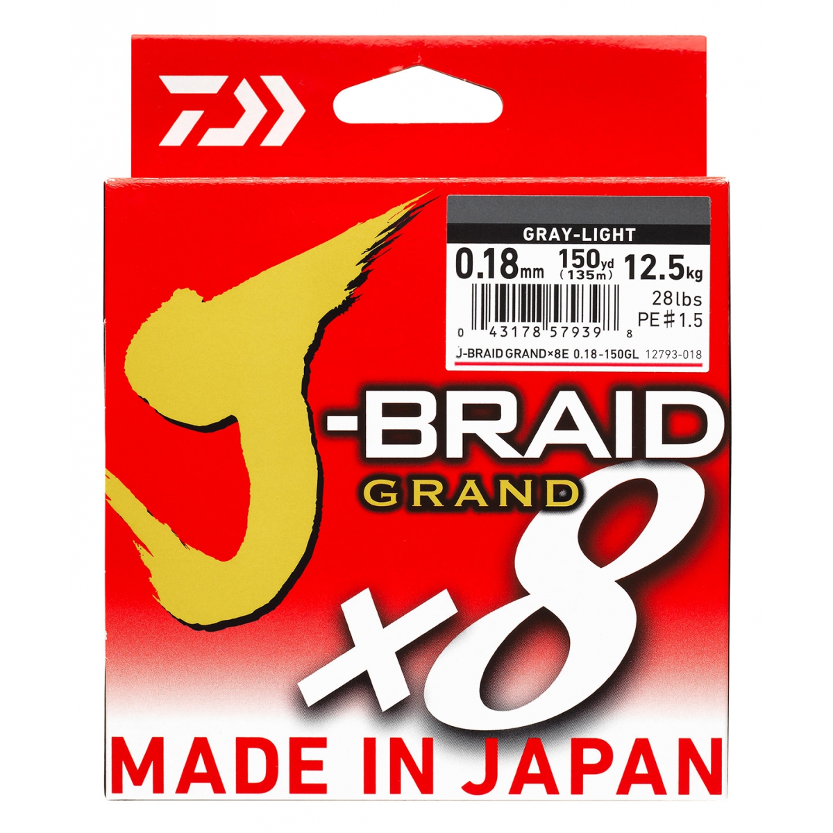 Trenzado-Daiwa J-BRAID-GRAND-X8