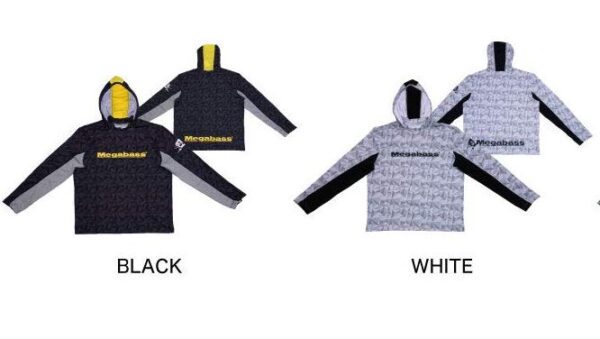 Megabass Sweat Game Hoodie Camiseta técnica colores
