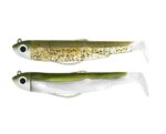 Fiiish black minnow doble combo 120 kaki y kiki pallete 12 gramos