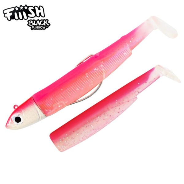 Fiiish black minnow 200 combo 120 color rose fluor