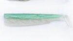 Fiiish black minnow 140 cuerpos color spanish green glitter